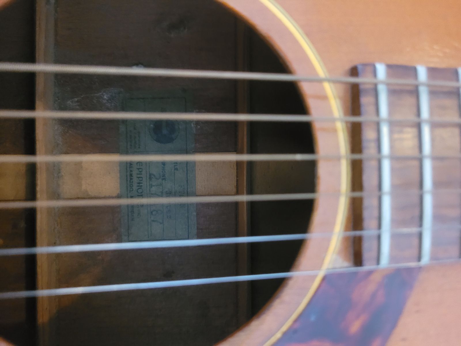 Epiphone FT-45N Cortez 1964 - Rough Condition - Image 6