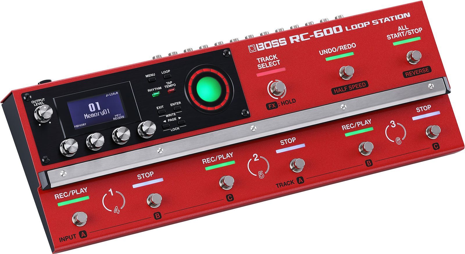 Boss RC-600 Loop Station 2021 - Present - Red - Image 2