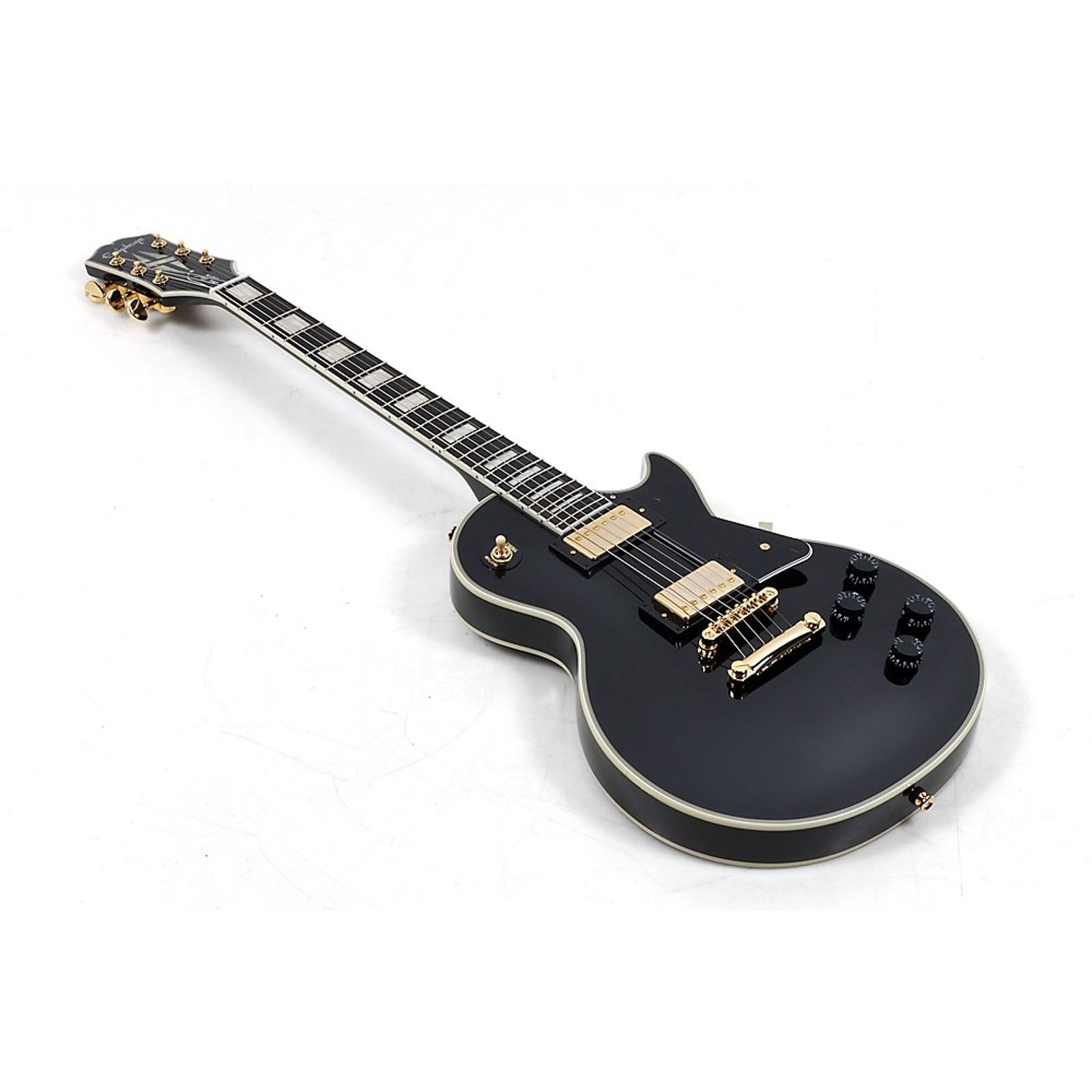 Epiphone Les Paul Custom Electric Guitar Regular Ebony