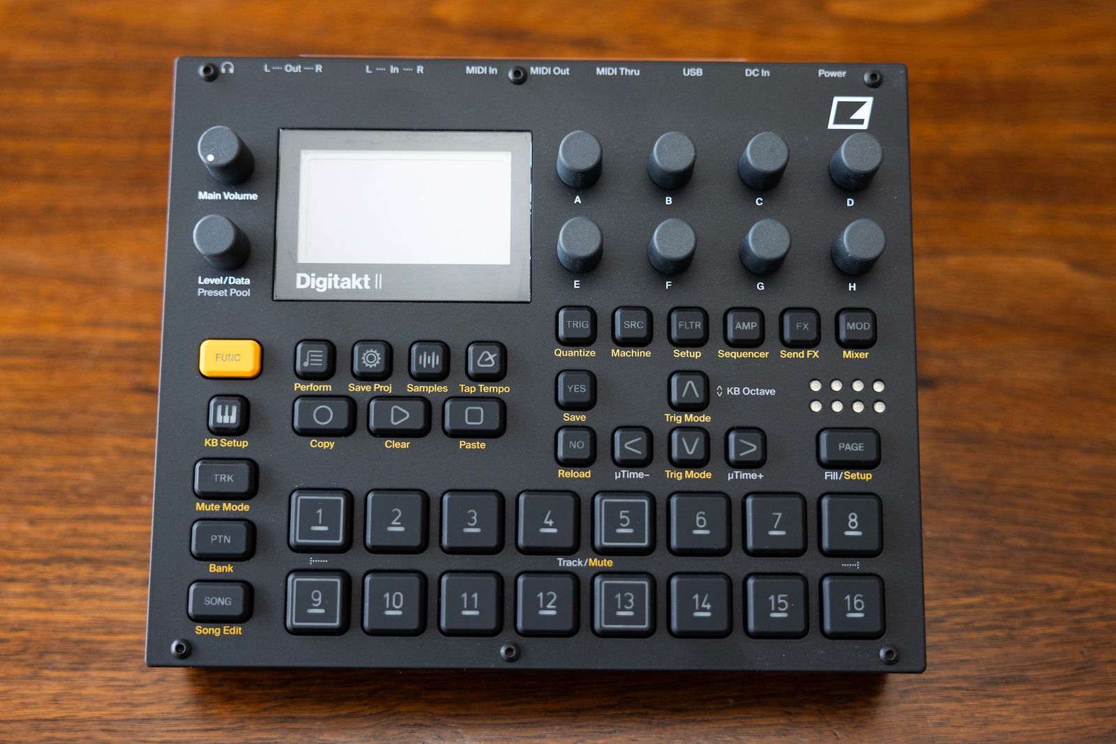 Elektron Digitakt II 2024 - Present - Black