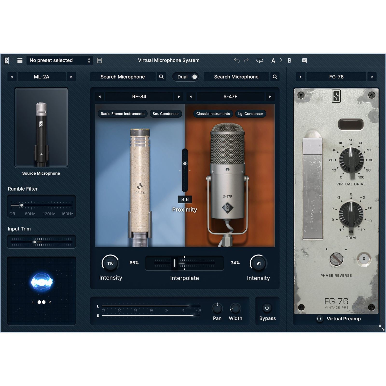 Slate Digital VMS ML-2A Large-Diaphragm Condenser Microphone - Matched Pair - Image 6