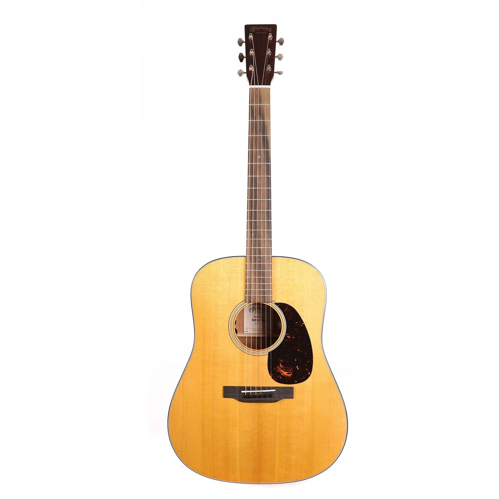 Martin DE Retro Plus Mahogany Acoustic-Electric Guitar Natural 2025 - Image 2