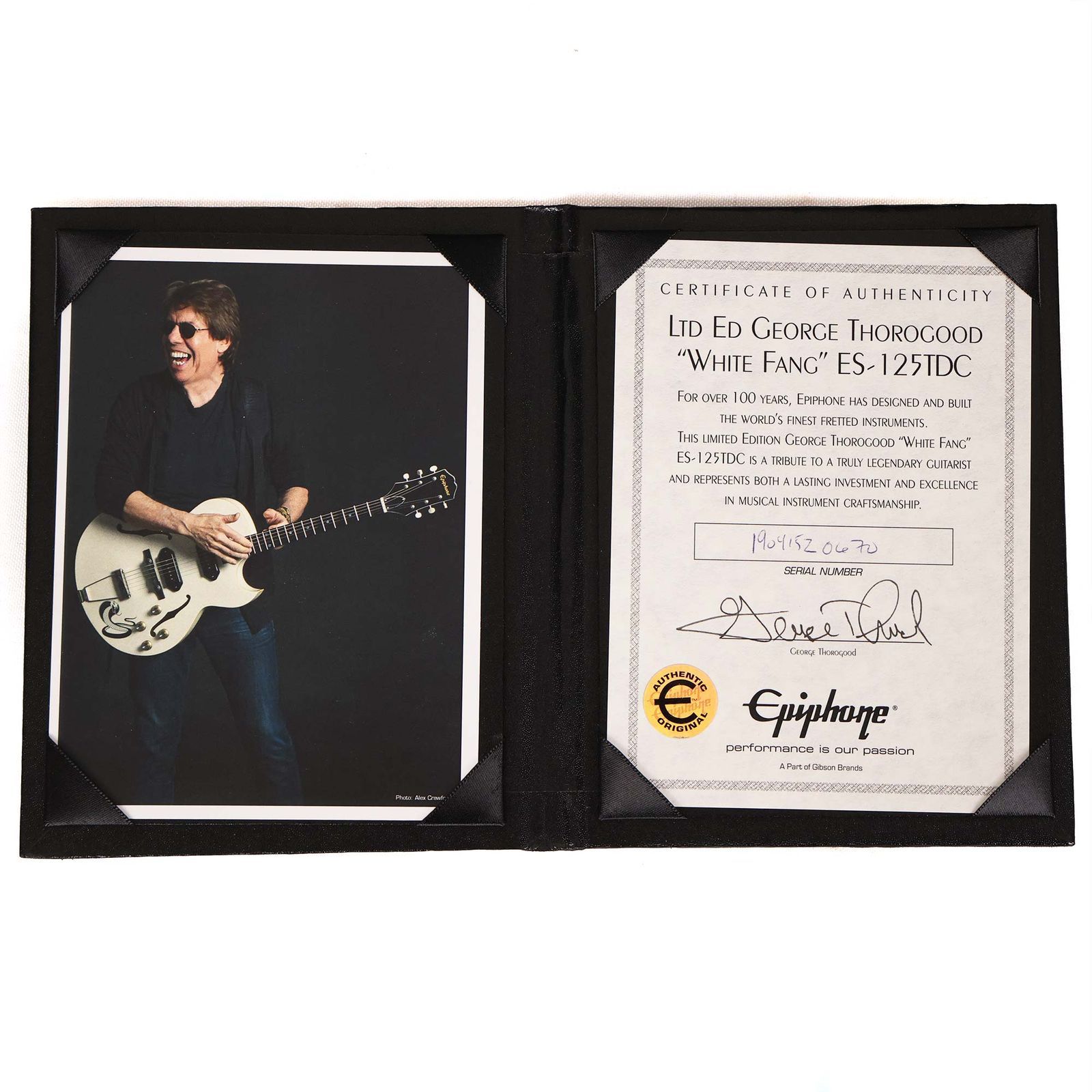 Epiphone George Thorogood ES-125 White Fang 2019 - Image 15