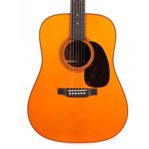 Martin Custom Shop Dreadnought Style 28 Music Zoo Exclusive Vintage Tangerine