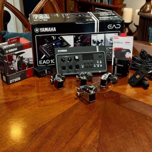 Yamaha EAD10 Ultimate Hybrid Bundle - w/ 5 Extra DT50 Triggers (4x DT50S, 1x DT50K) & Extras