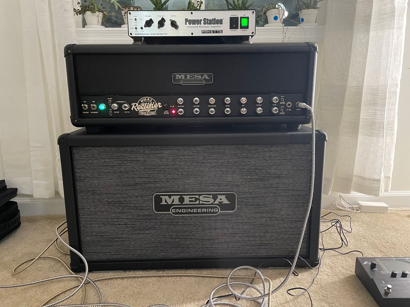 Fryette PS‑2A Power Station Integrated Reactance Amplifier 2010s - Silver - Image 2