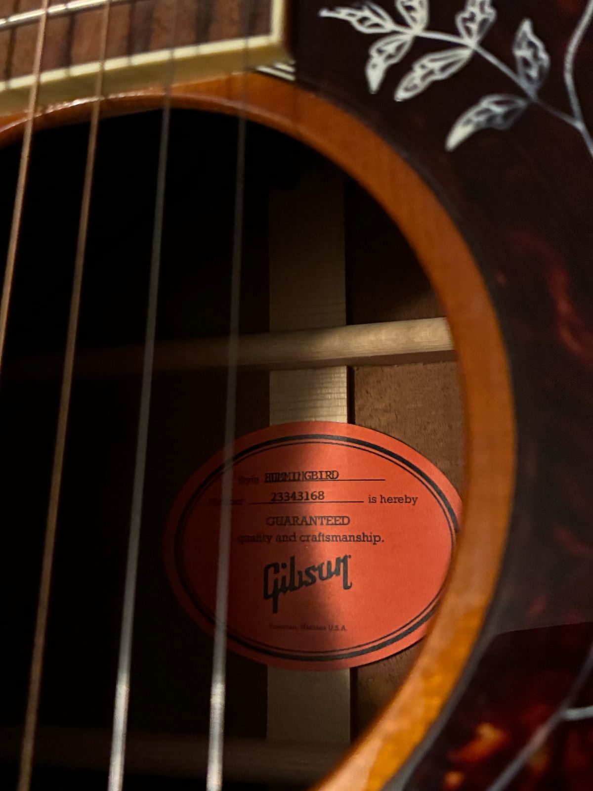 Gibson Hummingbird Original 2019 - 2024 - Antique Natural - Image 7