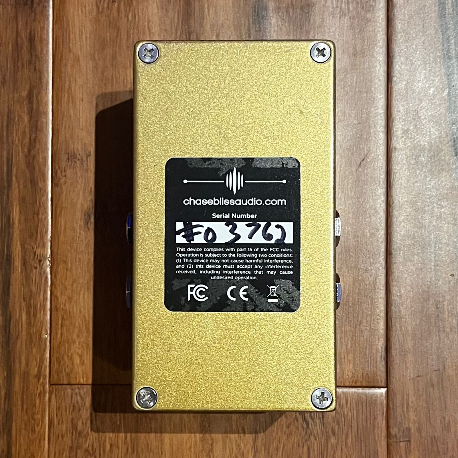 Chase Bliss Audio Brothers Analog Gain Stage 2017 - 2018 - Gold - Image 6