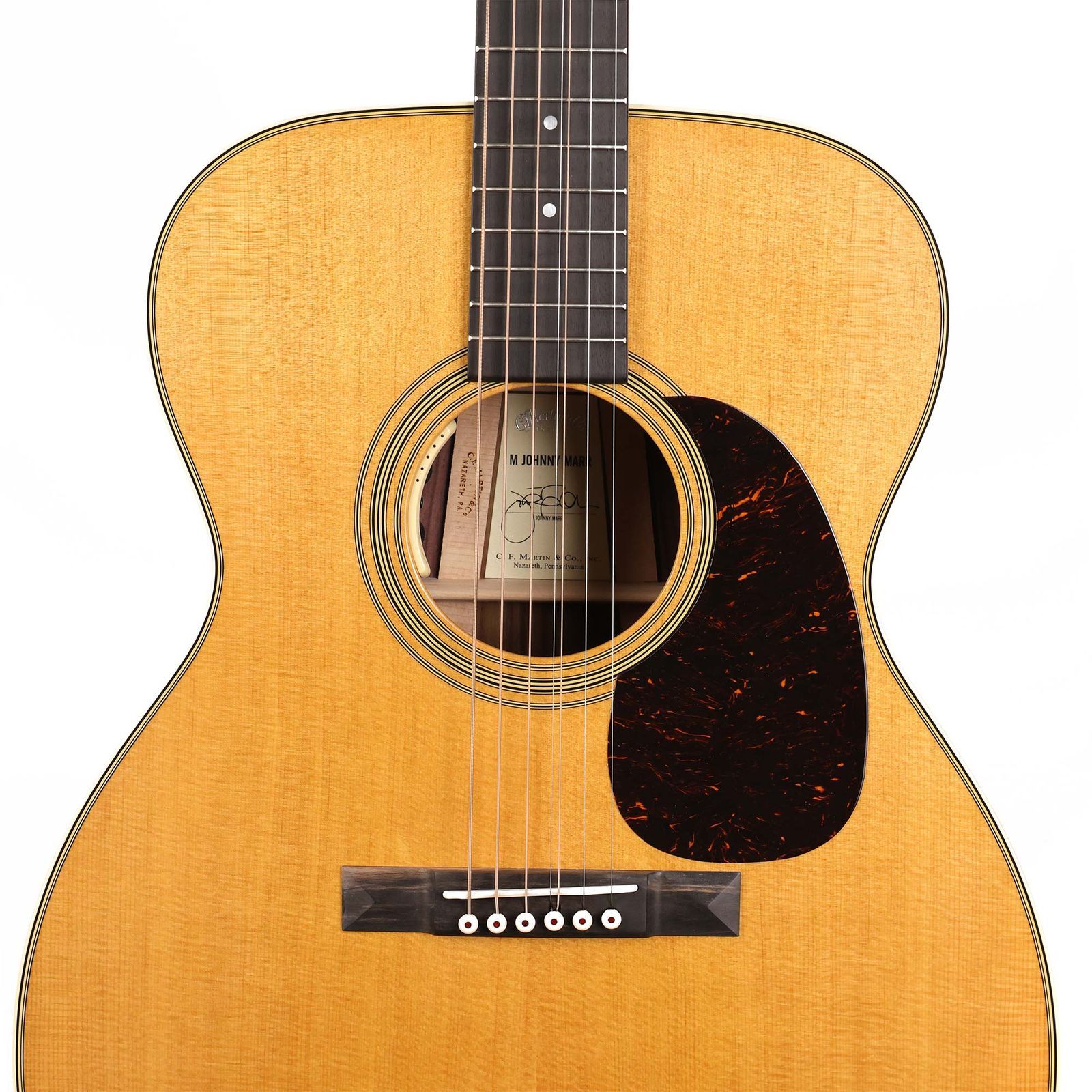 Martin M-7 Johnny Marr Grand Auditorium Guitar Natural - Image 4
