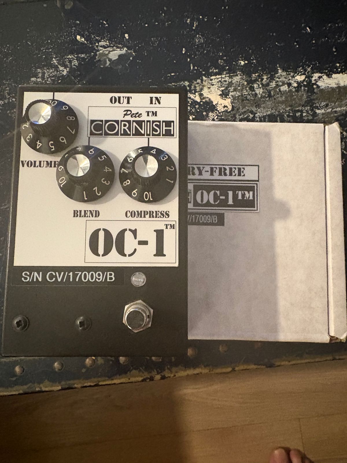 Pete Cornish OC-1 Battery-Free Optical Compressor 2010s - Black/White