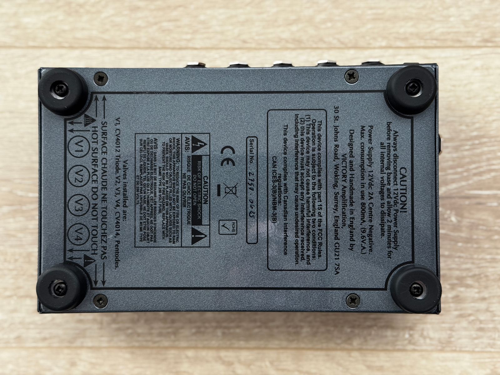 Victory Amps V4 The Kraken Preamp Amp Pedal 2025 - Image 3